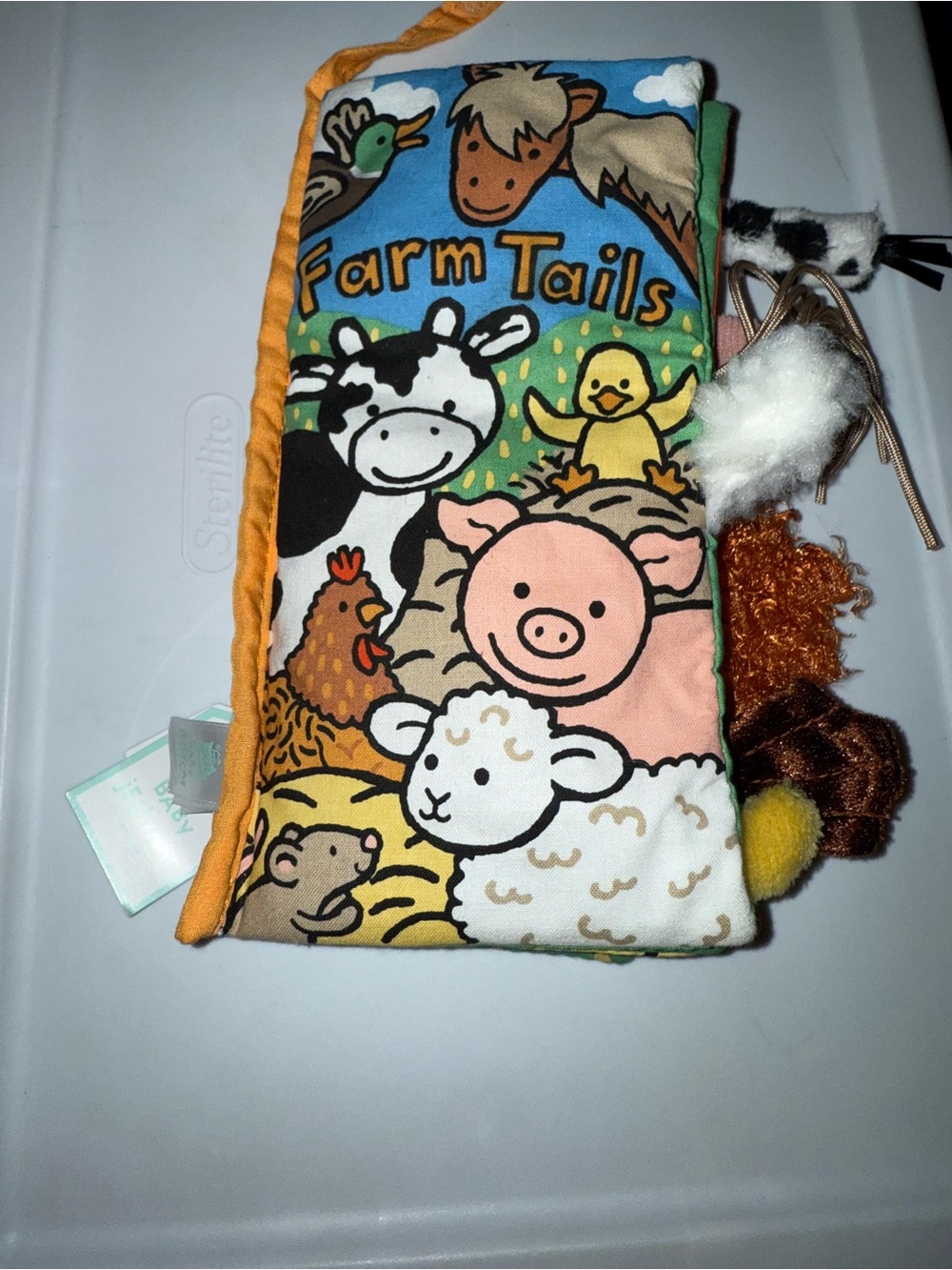 Jellycat baby book
